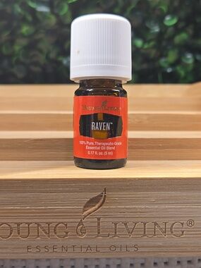 Young Living Raven Essential‎ Oil Blend NEW 3/4 Full!!